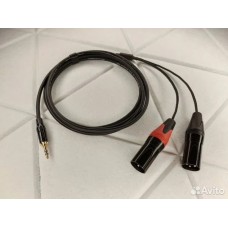 086-MVY-P26  Jack 3,5 стерео  <=> 2 XLR штекер  Mr.Cable Vulcan P26